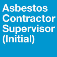 Asbestos Contractor Supervisor Initial Training - training for those who supervise asbestos abatement. Illinois Approved.