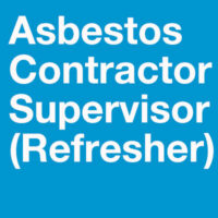 Asbestos Contractor Supervisor 8-Hour Refresher 7am for asbestos supervisors, project monitors, or OSHA competent persons - Illinois and Indiana approved