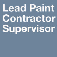 Lead Training Courses-Lead Contractor Supervisor Course - LCS 20-0616 - 32 Hour Initial training for persons who supervise lead work site activities. Illinois-approved.
